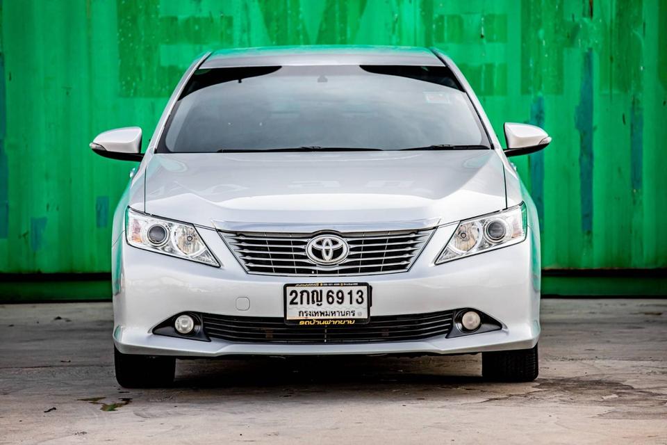 Toyota Camry 2.0G ปี 2013 สีบรอนซ์ มือเดียวป้ายแดง   2