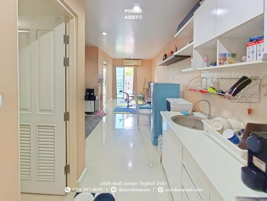 คอนโด เมโทร พาร์ค สาทร-กัลปพฤกษ์ (ห้องมุม ขนาด 57 ตร.ม.) บางหว้า ภาษีเจริญ ชั้น1 อาคาร3K เฟอร์นิเจอร์พร้อมอยู่  9