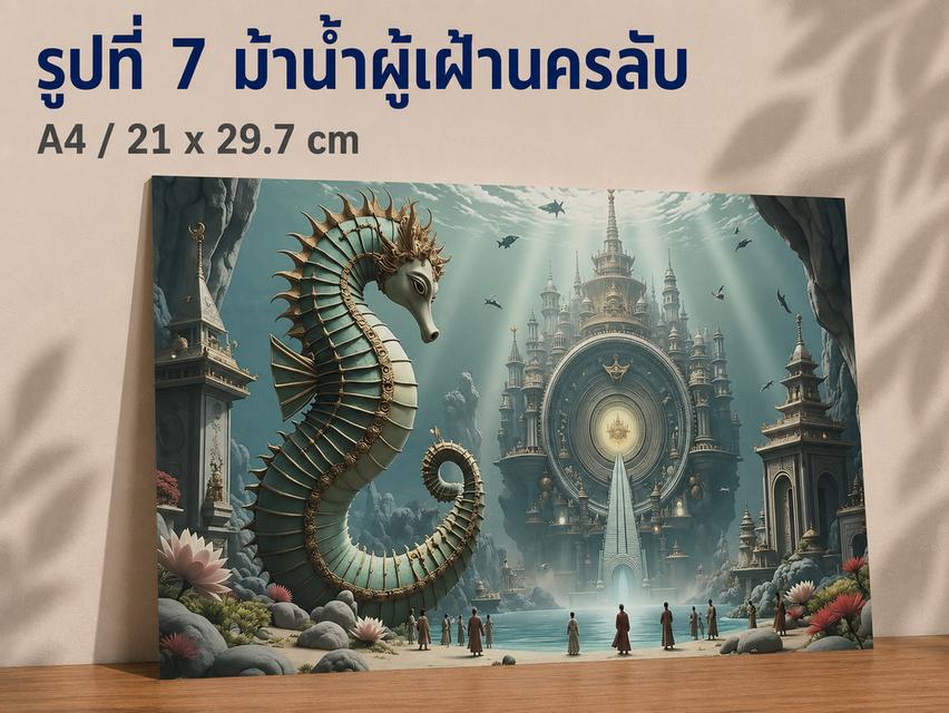 ภาพอาร์ตแนวแฟนตาซีใต้ทะเลลึก รูปที่ 7