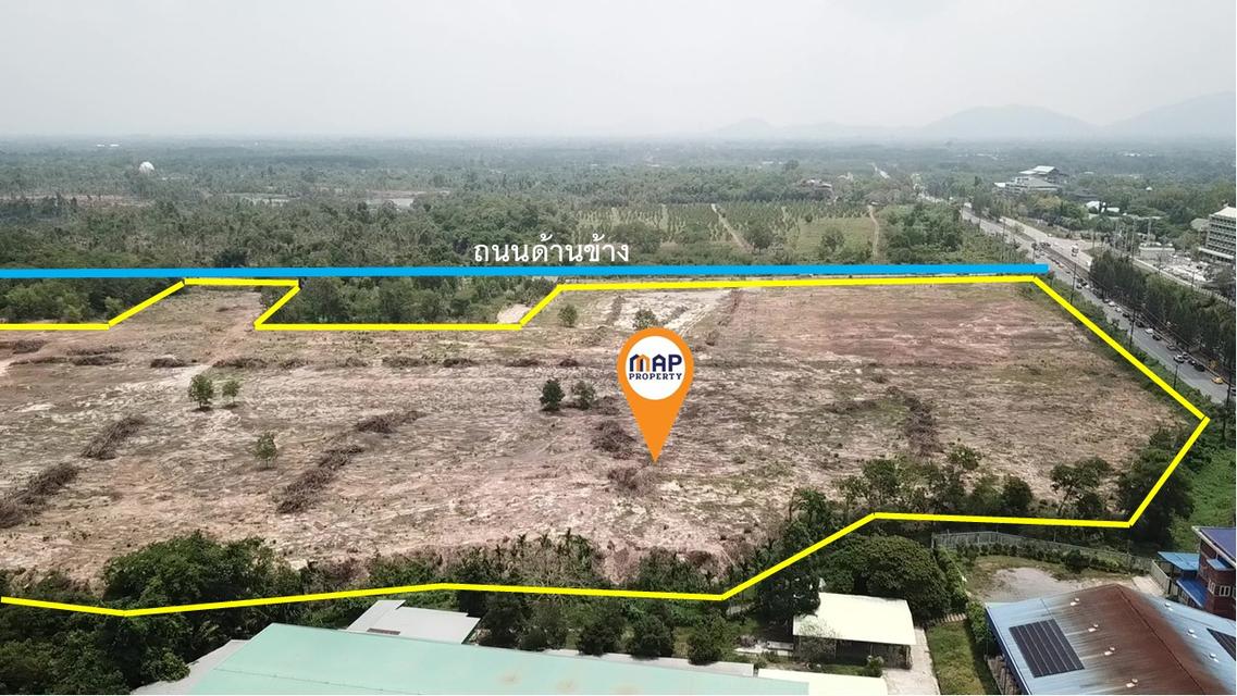 ขายที่ดิน ริมถนนสุขุมวิทตรงข้าม ม.ราชภัฏรำไพพรรณี 94 ไร่, จันทบุรี