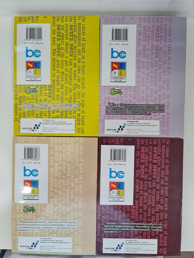 หนังสือการ์ตูน Deathnote เล่ม 1-12 จบบริบูรณ์ รูปที่ 5