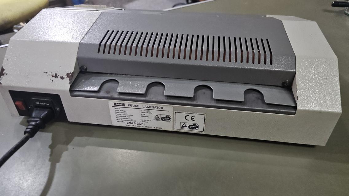 Ibico Pouch Laminator PL 260 LSIเครื่องเคลือบบัตรเคลือบพลาสติกยี่ห้อคุณภาพดีจากเกาหลี 5