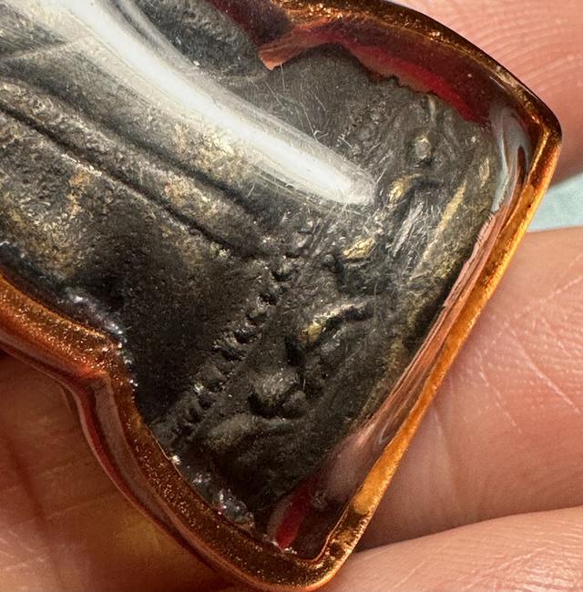 พระกริ่ง  วัดไผ่ล้อม อ.บ้านค่าย จ.ระยอง ล.ป.ทิม วัดระหารไร่เสก พร้อมเลี่ยมโบราณพร้อมเลี่ยมโบราณเดิม รูปที่ 9