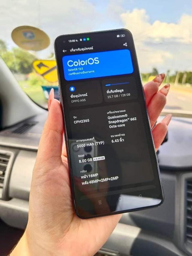Oppo A95 มือสองสีสวยมาก 2