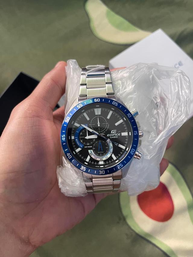 ขายนาฬิกา casio หน้าปัดสีน้ำเงิน ของแท้100%