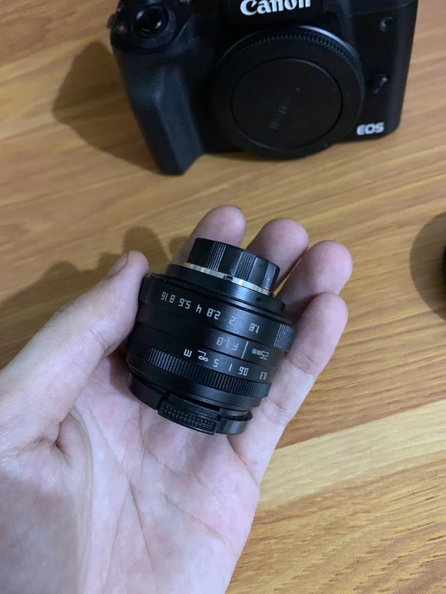 Fujian 25 mm f1.8 MK3 สำหรับกล้อง Canon EOS M Mirrorless 3