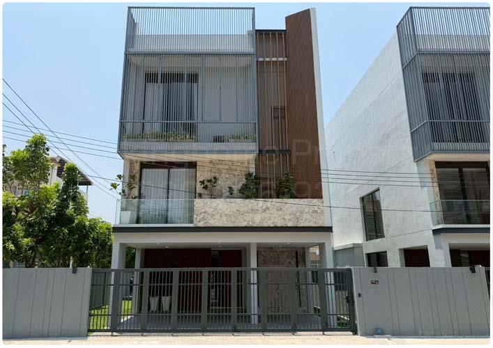 H-115 : บ้านหลังมุม 3 ชั้น 66.6 ตร.วา Preecha Beyond รามคำแหง-กรุงเทพกรีฑา ถ.เคหะร่มเกล้า ลาดกระบัง 2