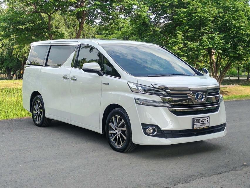 (แจ้งรหัสรถ PBG4219) 📣 Toyota Vellfire 2.5 HEV E-FOUR ปี 2015 📣