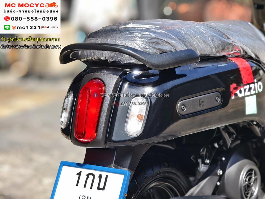 Fazzio 125 2025 วิ่ง100โล มีระบบYconnect กุญแจบุคเซอวิสครบ NO1217    18