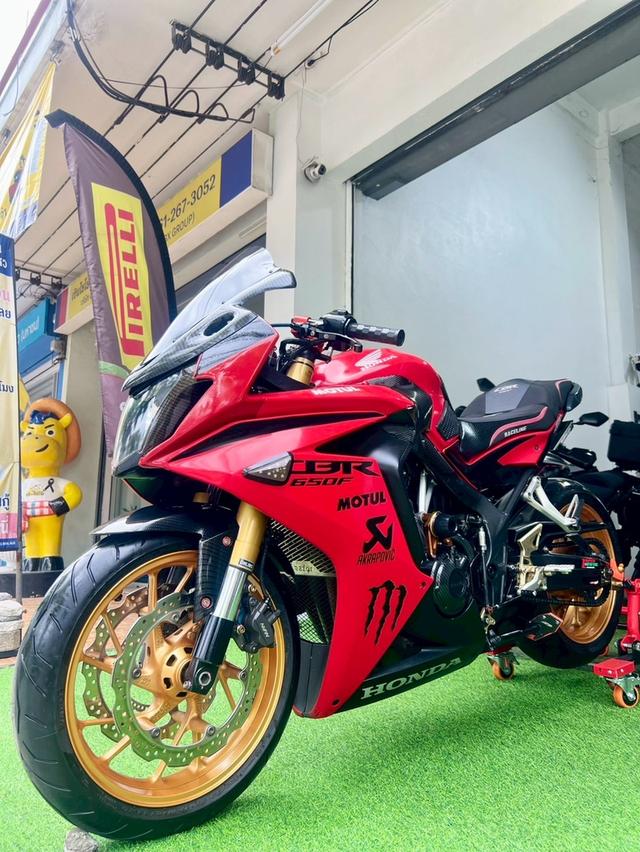 CBR650F ปี2013 Honda สีแดง รูปย่อยที่ 4