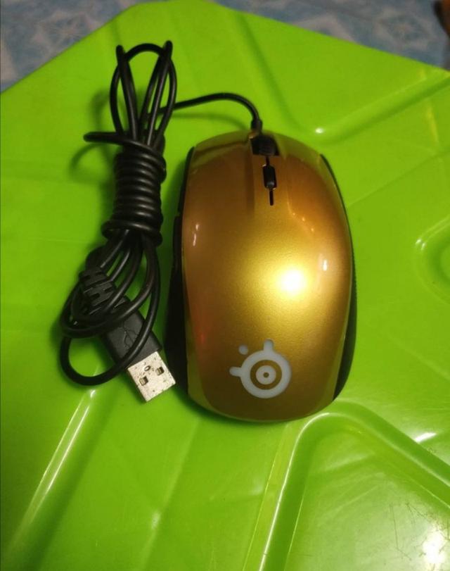 เม้าส์ Steelserie Rival 100 (ALCHEMY GOLD) 2