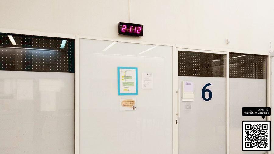 Digital Clock นาฬิกดิจิตอล นาฬิกาโรงงาน นาฬิกาขนาดใหญ่ 13