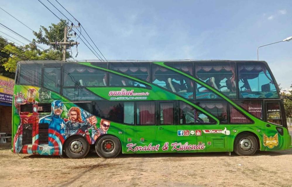 ขายรถบัสสองชั้น Scania 113 ปี 2010 4