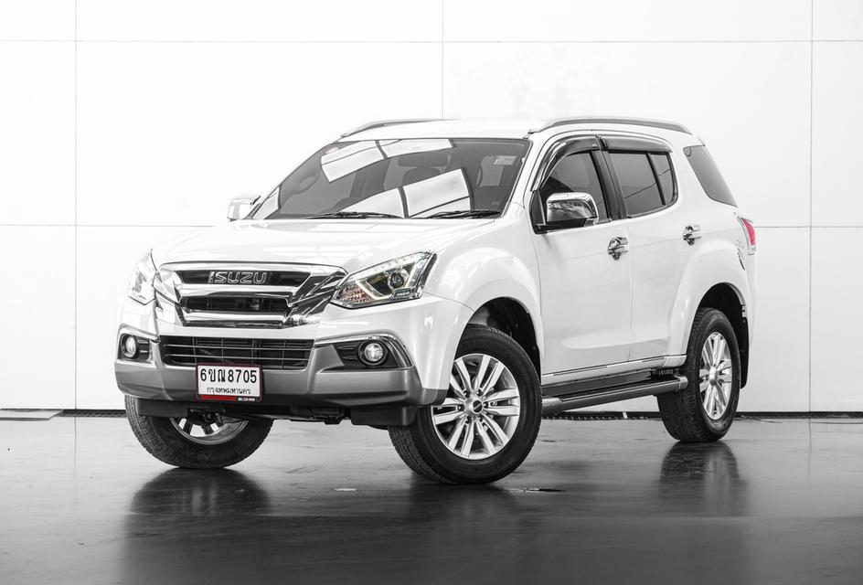 2018 ISUZU MU-X 3.0 DVD Navi 2WD สีขาว เลขไมล์ 82729 กม.