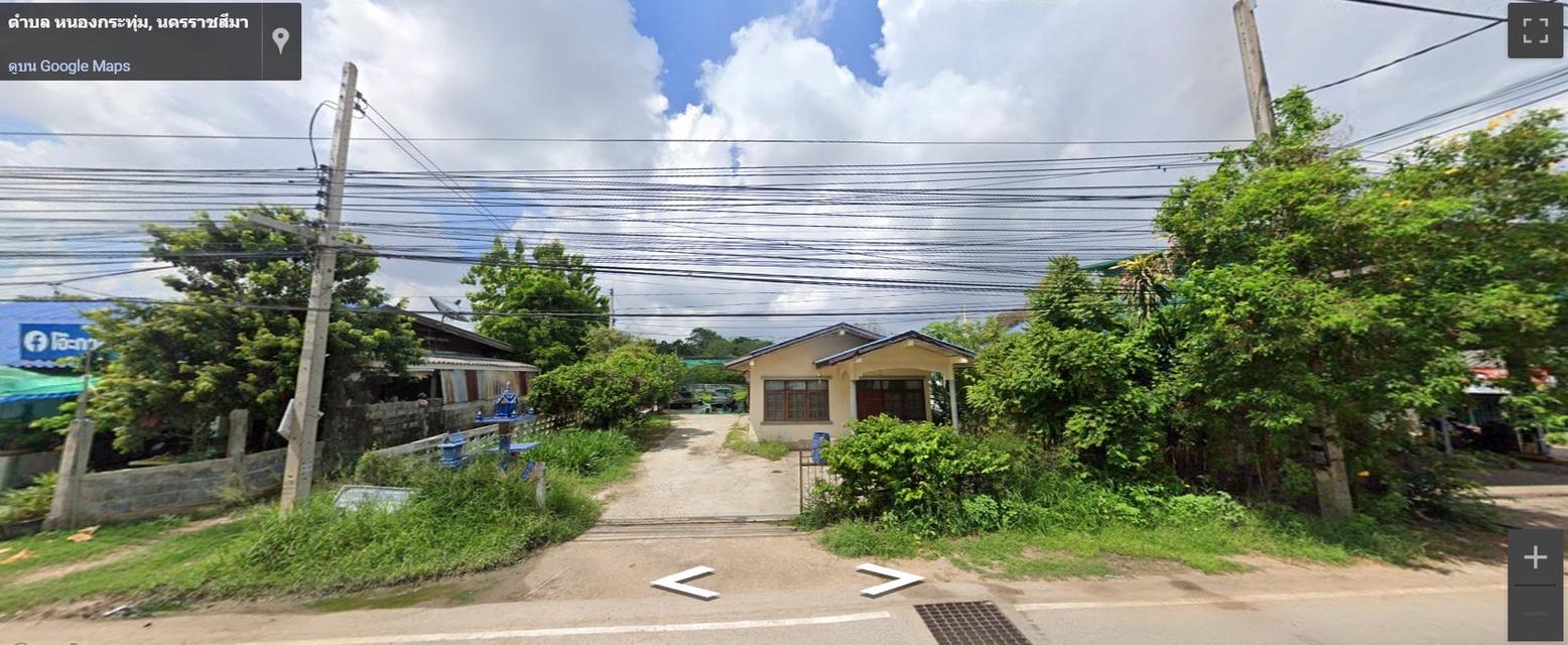 ขายที่ดินพร้อมบ้านหลังเดอะมอลล์โคราช ทำเลดีติดถนน 5