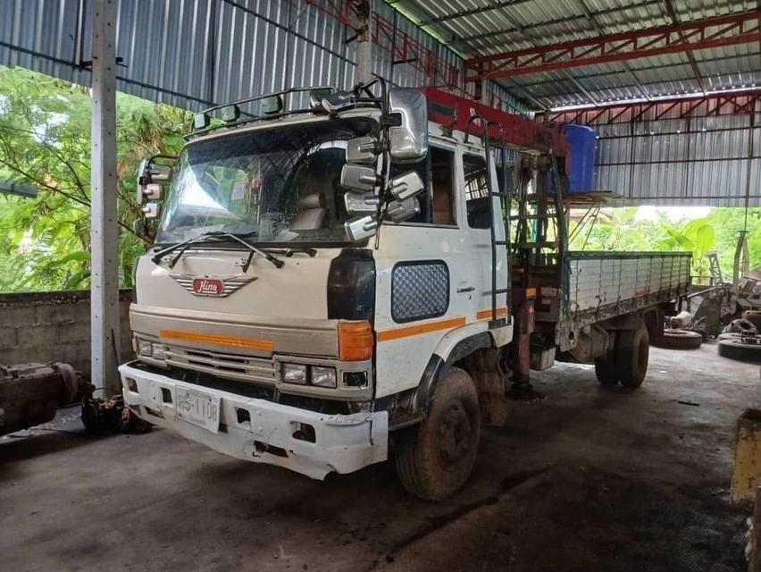 Hino FD176 6 ล้อติดเครน มือสอง