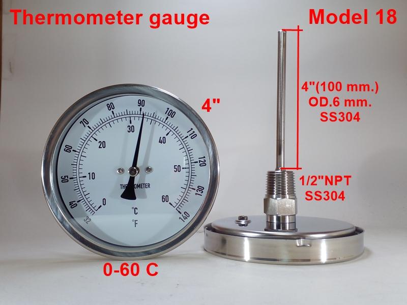Temp. Gauge , Thermometer Gauge  มีสต็อกในไทย  เปิดใบกำกับภาษีได้ พร้อมส่งด่วน รูปที่ 9