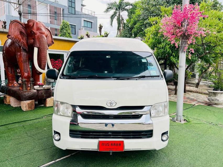 TOYOTA ตู้ COMMUTER ติดแก๊ส CNG เครื่อง2.7cc. เกียร์ธรรมดา ปี 2019