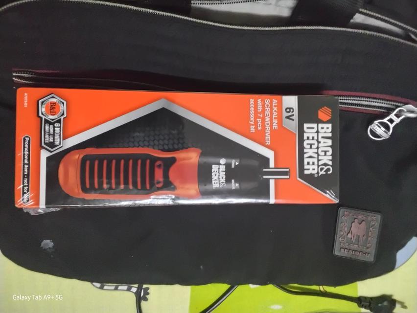 ์ไขควงไฟฟ้า (สกรูไดร์เวอร์) Black&Decker