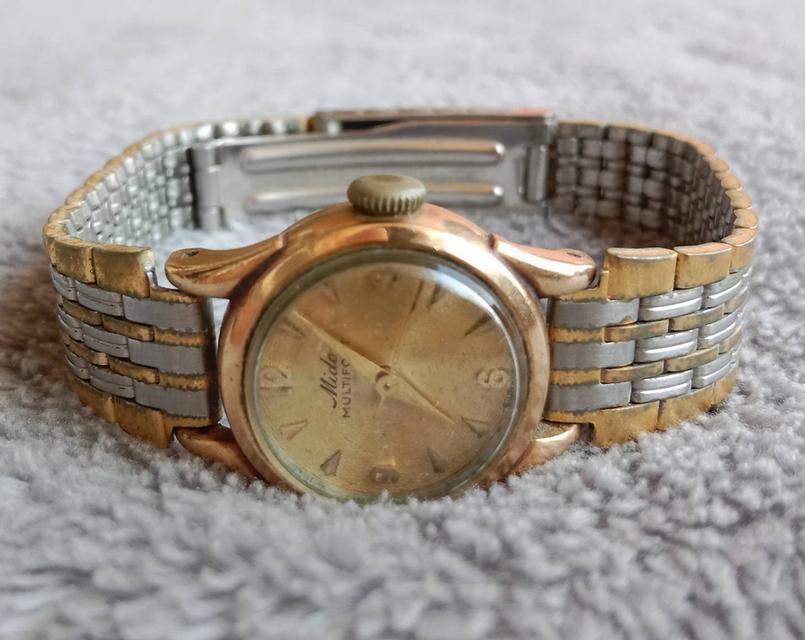 59.MIDO MULTIFORT Vintage ระบบไขลาน Lady size หน้าปัด 24 mm อปก.กล่องแท้ นาฬิกาอายุกว่า 60 ปี ล้างเครื่องเรียบร้อยครับ รูปย่อยที่ 2