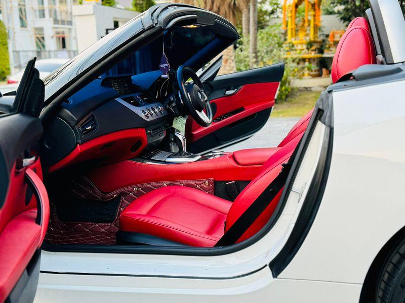 BMW Z4 2.0turbo Msport วิ่งน้อย สีขาว ภายในแดงไมล์ 90,xxx กม. ปี 2013  13