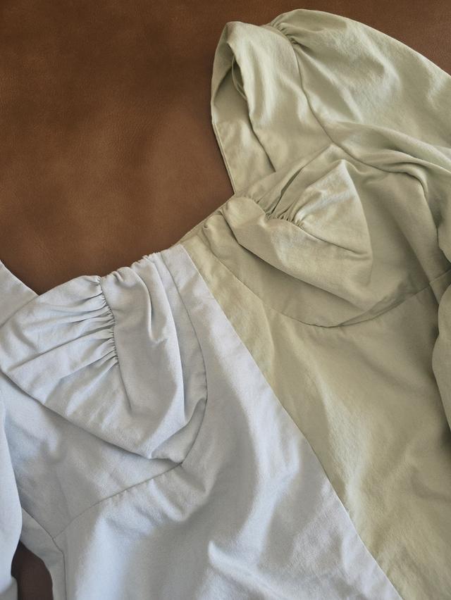 เดรสสั้น Pomelo สองสี รูปที่ 2