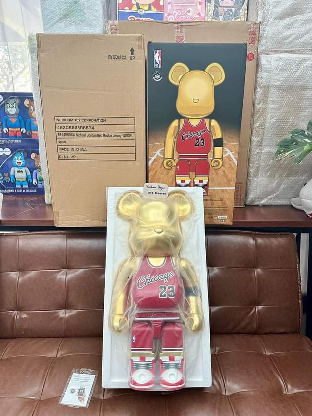 Bearbrick Michael Jordan 1985 Rookie Jersey 1000% 3