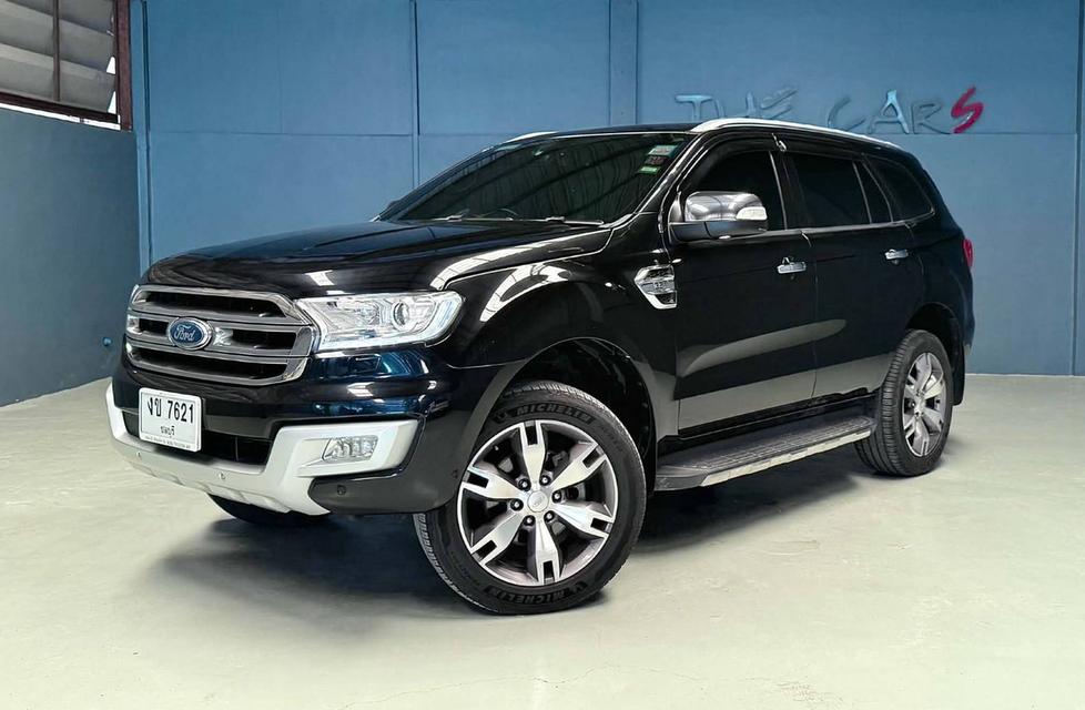 Ford Everest 3.2 Titanium Plus 4WD ปี 2016 รถมือเดียวป้ายแดง