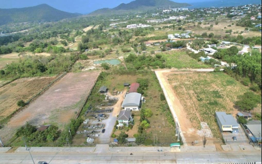 ที่ดิน 8 ไร่ ชลบุรี ติดถนนสุขุมวิท 2