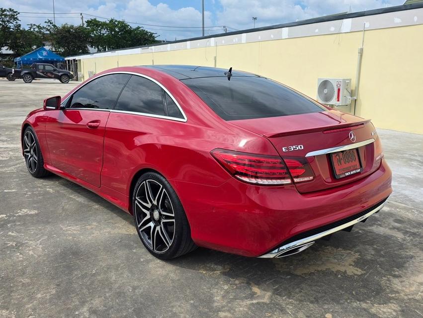 Mercedes-Benz E200 Coupe AMG Dynamic Facelift ปี 2015 สีแดง รูปที่ 5