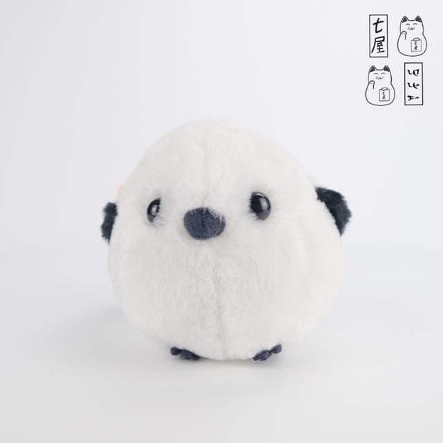 ตุ๊กตา นกอ้วน ชิมาเอนากะ 🐦 Fukufuku Shimaenaga Bird・Mike・Shima-chan・AMUSE Plush ~ Standard 15 cm 🌸 รูปย่อยที่ 3
