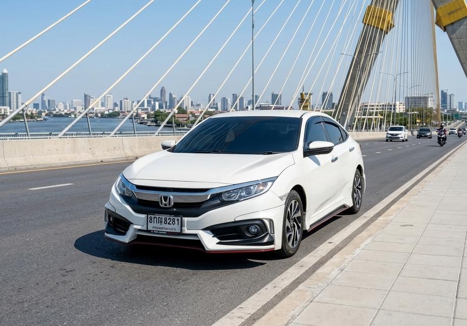 🔥รถสวยมือเดียว เครดิตดี ฟรีดาวน์ Honda CIVIC 1.8 EL AT ปี 2019