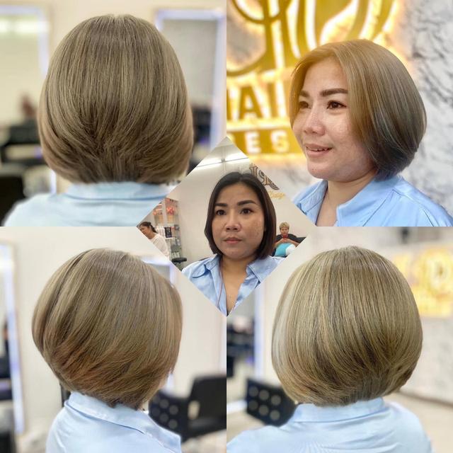 UD Hair Design (ยูดีแฮร์ดีไซน์) ร้านเสริมสวย ตัด สระ ซอย ยืดผม ยืดเคราติน ดัดวอลลุ่ม ทำสีผม แก้ผมเสีย ซ่อมผมเสีย บำรุงเส้นผม ออกเเบบทรงผม อุดรธานี รูปที่ 6