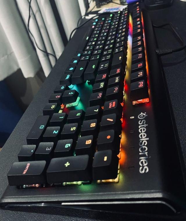 KEYBOARD คีย์บอร์ด STEELSERIES APEX M750 GREY (QX2 SWITCH)