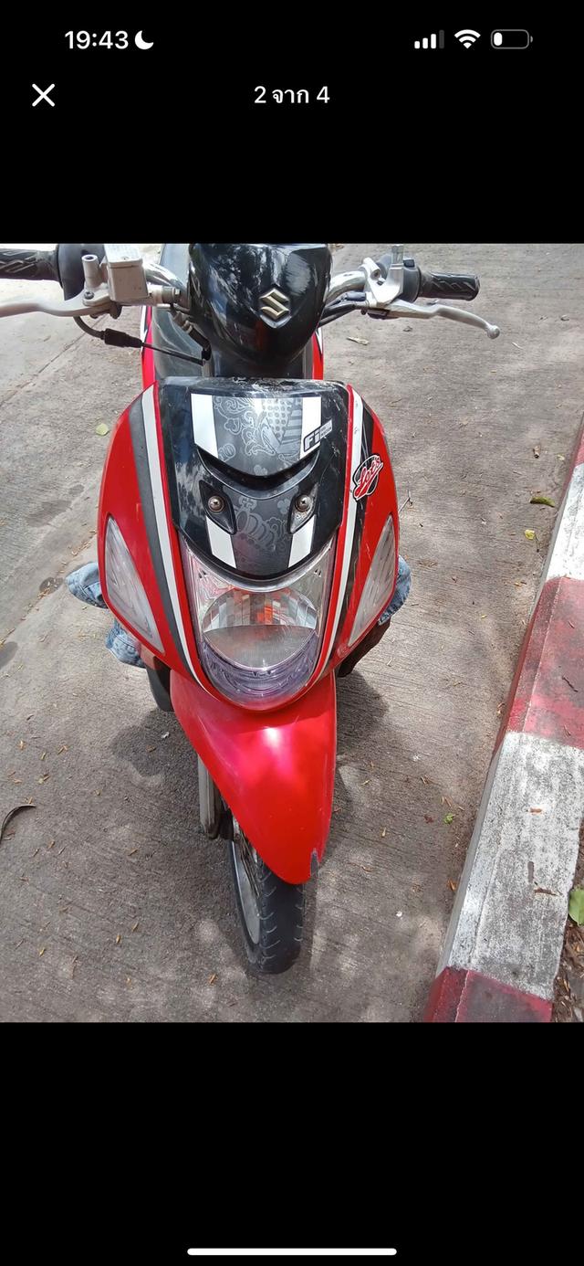 ขาย Suzuki Let's สีแดงสภาพสวย