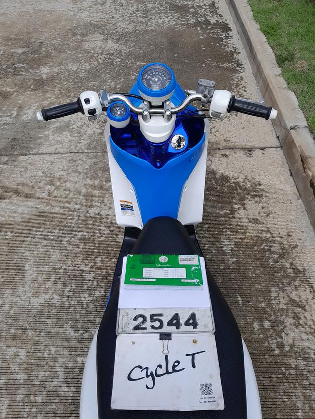 Yamaha Fino Fi 115i ปี2014 สีขาว-ฟ้า-น้ำเงิน