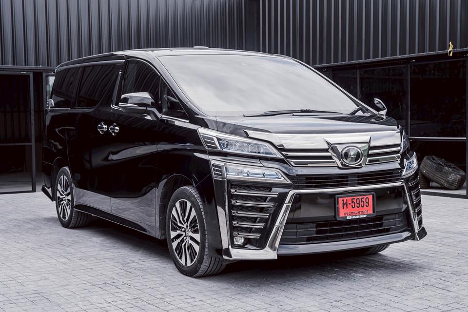 รหัสรถ 67GG8433 2018 VELLFIRE ZG EDITION TOP 