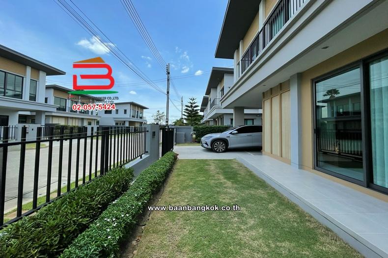 บ้านเดี่ยว 2 ชั้น เนื้อที่ 60.3 ตร.ว. โครงการ เวนิว ไอดี รังสิต-ปทุมธานี (ซอย 8) ใกล้มหาวิทยาลัยปทุมธานี ตำบลบ้านกระแชง อำเภอเมืองปทุมธานี ปทุมธานี 3