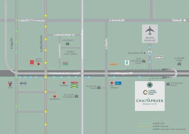  ให้เช่า บ้านเดี่ยว โครงการ ชัยพฤกษ์ บางนา กม.15 CHAIYAPRUEK Bangna KM.15 ถนนบางนา-ตราด กม.15 ตกแต่งสวยพร้อมอยู่อาศัย 15