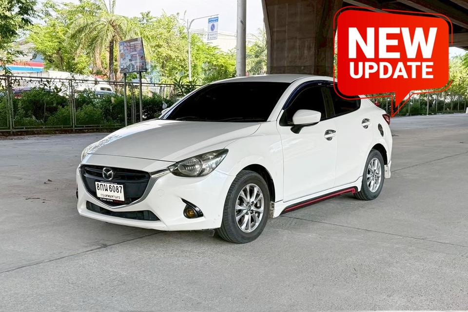 Mazda 2 1.3 High Sedan AT ปี 2015 รถสวย สภาพดี ราคาถูก
