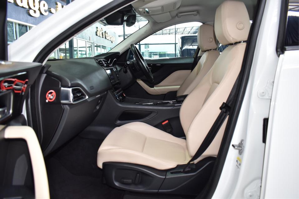 รหัสรถ JRS505 Jaguar Fpace 2.0 ดีเซลปี 2019 มือเดียว 11