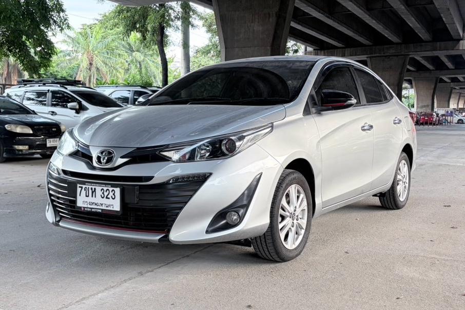 2019 Toyota Yaris ATIV 1.2 S Sedan AT รุ่นท๊อป ออฟชั่นจัดเต็มรอบคัน