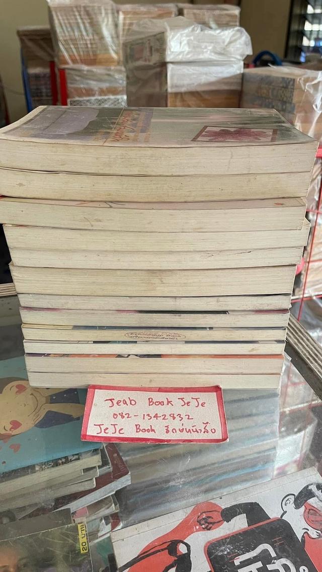 หนังสือนิยาย ขายเหมา ราคาถูก 8