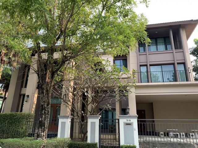 ให้เช่า ขาย บ้านเดี่ยว 3 ชั้น หมู่บ้าน แกรนด์ บางกอก บูเลอวาร์ด รัชดา – รามอินทรา 2 Grand Bangkok Boulevard Ratchada-Ramintra 2 1