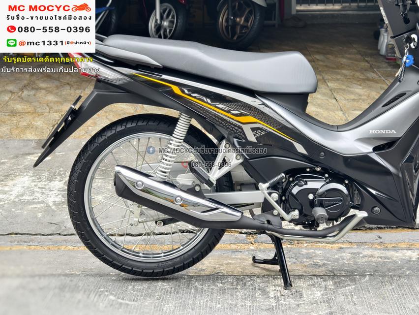 Wave 110i 2022 วิ่ง300โล สตาดมือ รถบ้านมือเดียว กุญแจ2ดอกบุคเซอวิสครบ No1132 14