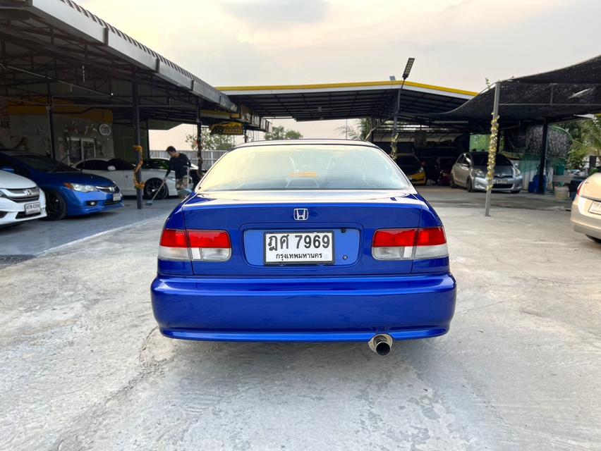 CIVIC COUPE ปี 2000 หล่อๆ สีสดเงาจัด เคลือบแก้ว ภาษี68 9