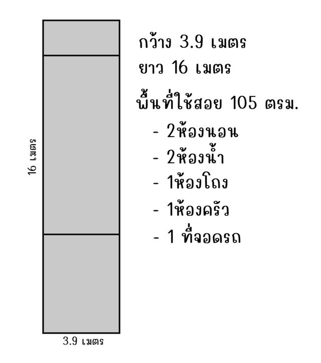 ขายทาวน์เฮ้าส์ 2 ชั้น 16 ตรว. 2ห้องนอน 2ห้องน้ำ 1.9ล้าน นนทบุรี 16