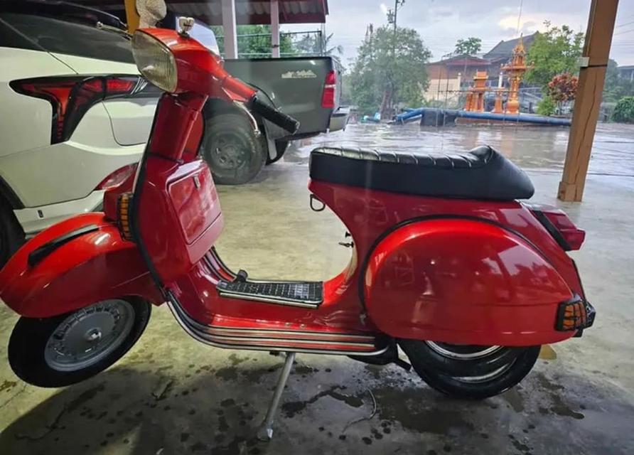 Vespa PX150E ปี 1984 สีแดงแจ่ม พร้อมส่งต่อ 3