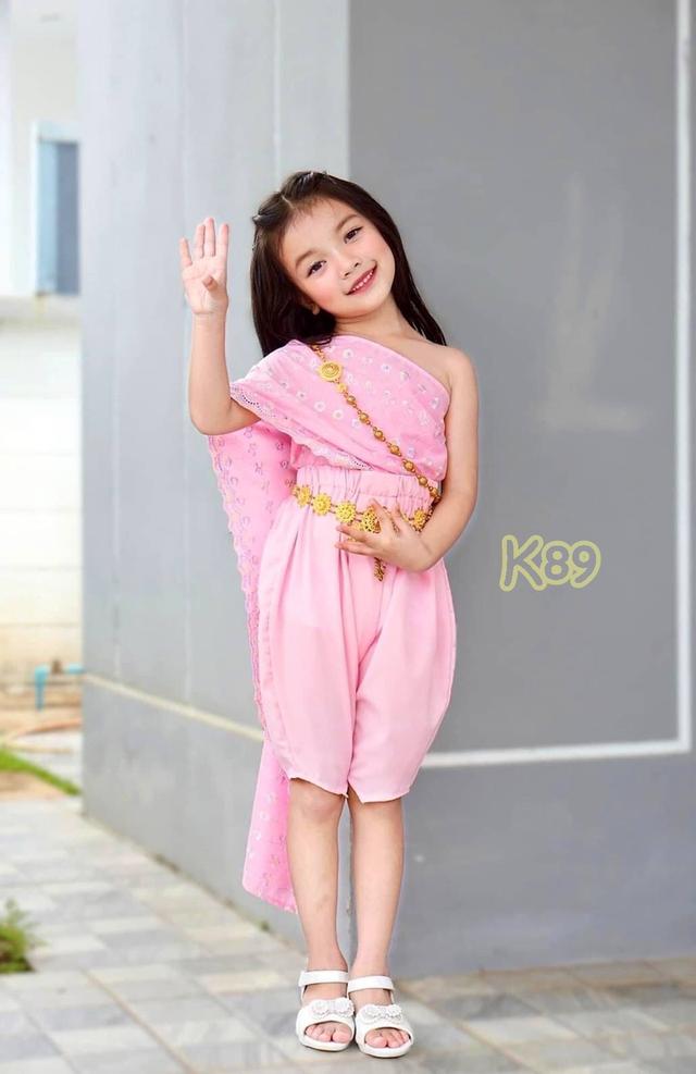 ชุดไทยเด็กหญิง สไบรุ้ง 8