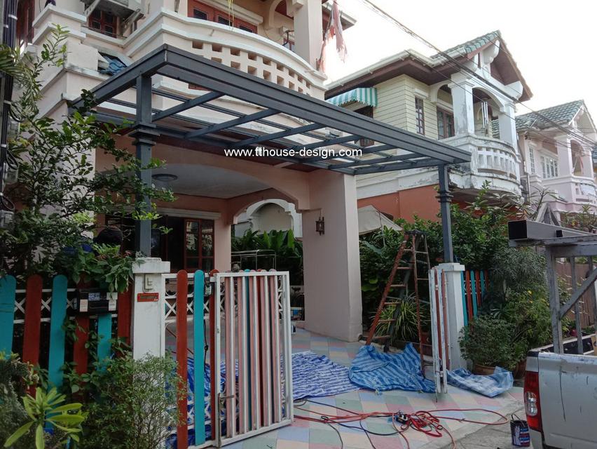 รับเหมา ต่อเติม โครงหลังคา กันสาด ห้องครัว เทพื้นปูกระเบื้อง 0950920028 17